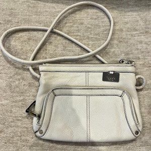 Tignanello White Shoulder Bag